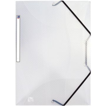 Chemise 3 rabats à élastiques HAWAÏ en polypropylène, incolore