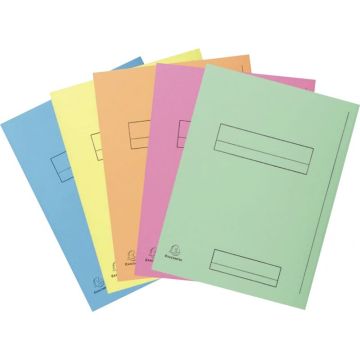 Paquet de 50 chemises imprimées 2 rabats 210g, format 24x32 cm