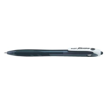 Stylo bille Rexgrip pointe moyenne noir