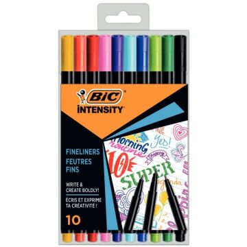 Pack de 10 feutres Intensity fine assortis