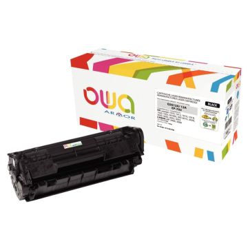 Cartouche laser compatible HP 12A et Canon 703 noir