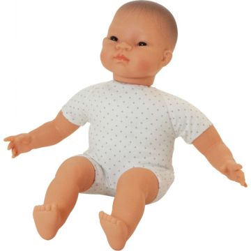 Poupon asiatique corps tissu 40 cm