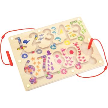 Labyrinthe les chiffres magnétiques