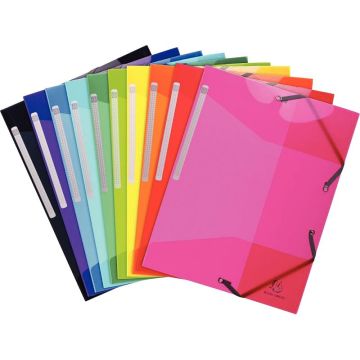 Chemise 3 rabats à élastiques IDERAMA PP, coloris assortis