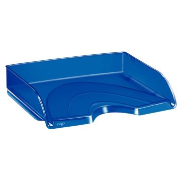 Corbeille à courrier à l'italienne HAPPY bleue