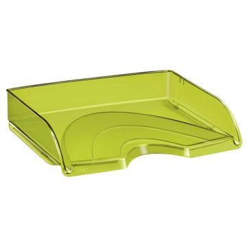 Corbeille à courrier à l'italienne HAPPY verte