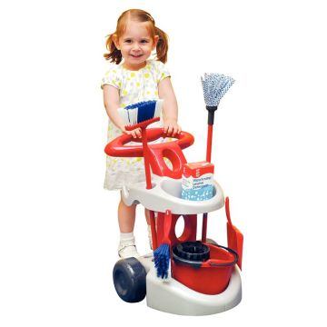 Chariot de ménage VILEDA avec accessoires