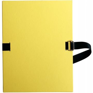 Chemise extensible FOREVER papier recyclé, jaune