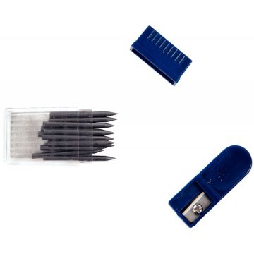 Blister de 12 mines + 1 taille-mine