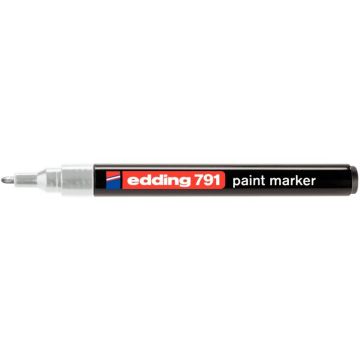Marqueur peinture permanent E791 pointe ogive argent