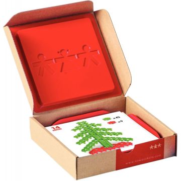 Boite de 24 fiches d'activités pour le jeu Connecting Blocks 71045