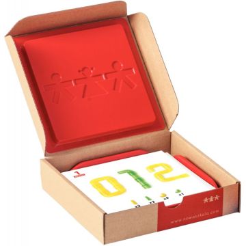 Boite de 24 fiches d'activités pour le jeu Tubulo transparent 71048