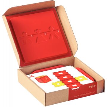 Boite de 24 fiches d'activités pour le jeu des fenêtres géométriques transparentes 71050