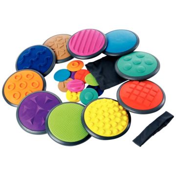 Set de 10 plaques tactiles