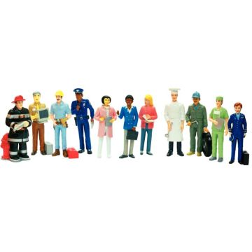 Lot de 11 personnages les métiers