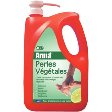 Bidon pompe 4L crème lavante microbilles