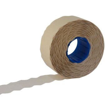 Paquet de 12 rouleaux de 1500 étiquettes blanches format 26 x 12 mm pour pince code 45369