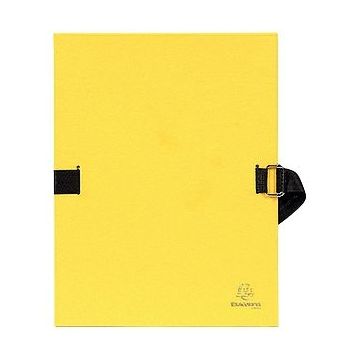 Chemise extensible toilée, jaune