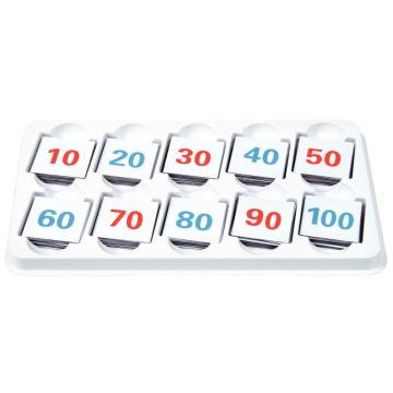 Boîte de 101 nombres magnétiques 5x5cm