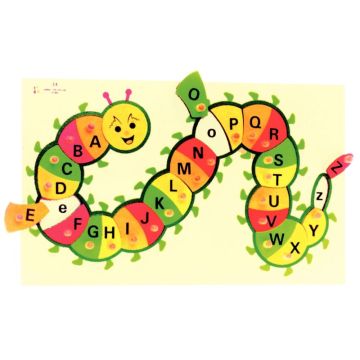 Puzzle chenille alphabet