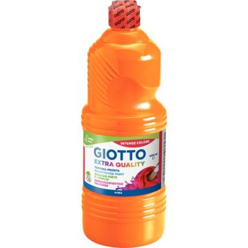 Flacon de 1L de gouache liquide GIOTTO coloris orange