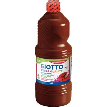 Flacon de 1L de gouache liquide GIOTTO, coloris marron