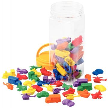 Baril de 72 mini véhicules à trier