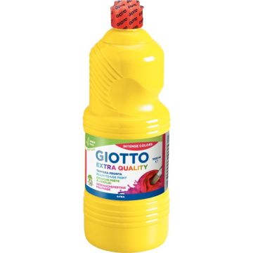 Flacon de 1L de gouache liquide GIOTTO coloris jaune d'or