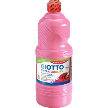 Flacon de 1L de gouache liquide GIOTTO coloris rose