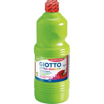 Flacon de 1L de gouache liquide GIOTTO coloris vert printemps