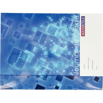 Journal de classe à la marque Majuscule