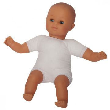 Poupon européeen corps tissu 32 cm