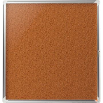 Vitrine d'intérieur Premium plus fond liège 6 feuilles A4