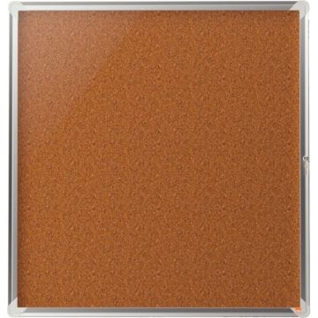 Vitrine d'intérieur Premium plus fond liège 9 feuilles A4