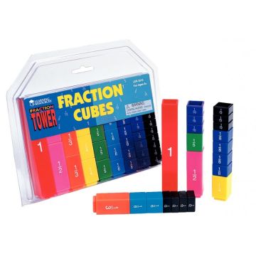 Set de cubes de fractions empilables