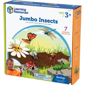Lot de 7 Jumbo insectes