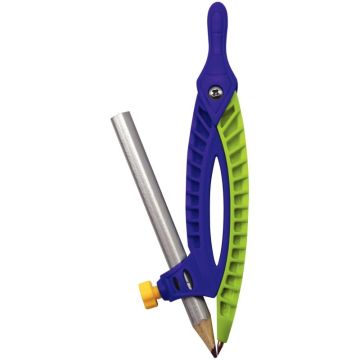 Boite de 12 compas à bague avec crayon