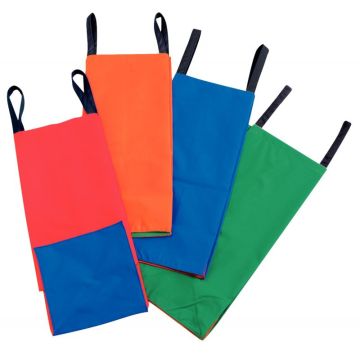 Lot de 4 sacs de saut en coton