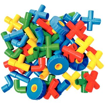 Jeu de construction TUBULO 64 pièces