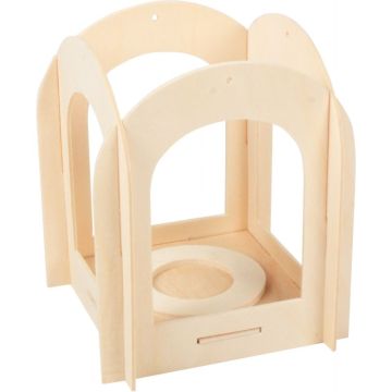 Lanterne en bois à monter
