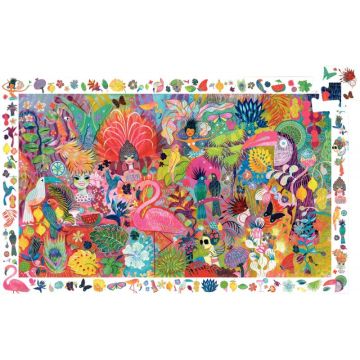 Puzzle d'observation 200 pièces, le Carnaval de Rio