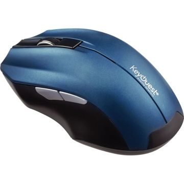 Souris sans fil optique KeyOuest Expert couleur bleu