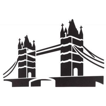 Lot de 6 pochoirs en plastique format A4, monuments du monde