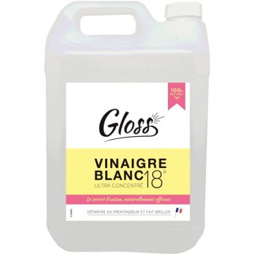 Bidon 5L vinaigre blanc 18°