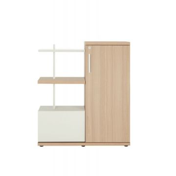 Meuble de rangement compact brabant chêne naturel