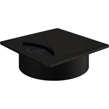 Option 2 passe câble zamak noir